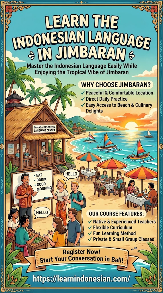 Indonesian language course Jimbaran