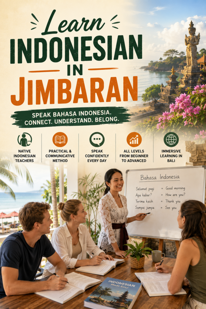 Learn Indonesian in Jimbaran