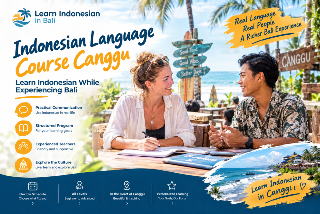 Indonesian lessons Canggu